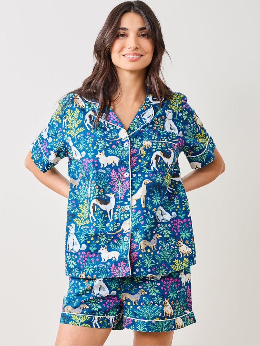 Printfresh Short PJ Set in Must Love Dogs